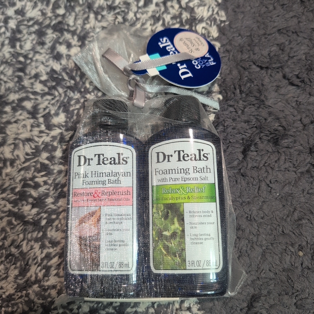 Dr Teal's Foaming Bath Set